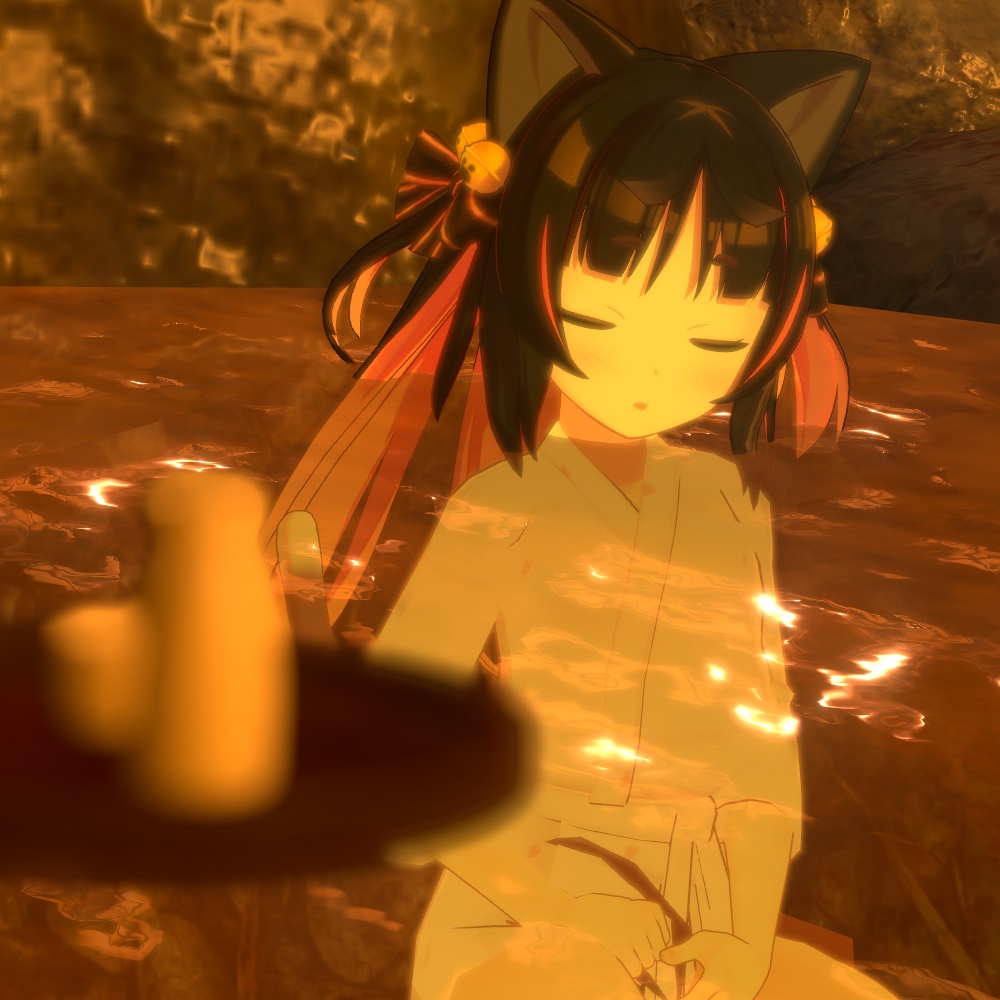 【猫山苗用】お風呂用じゅばん