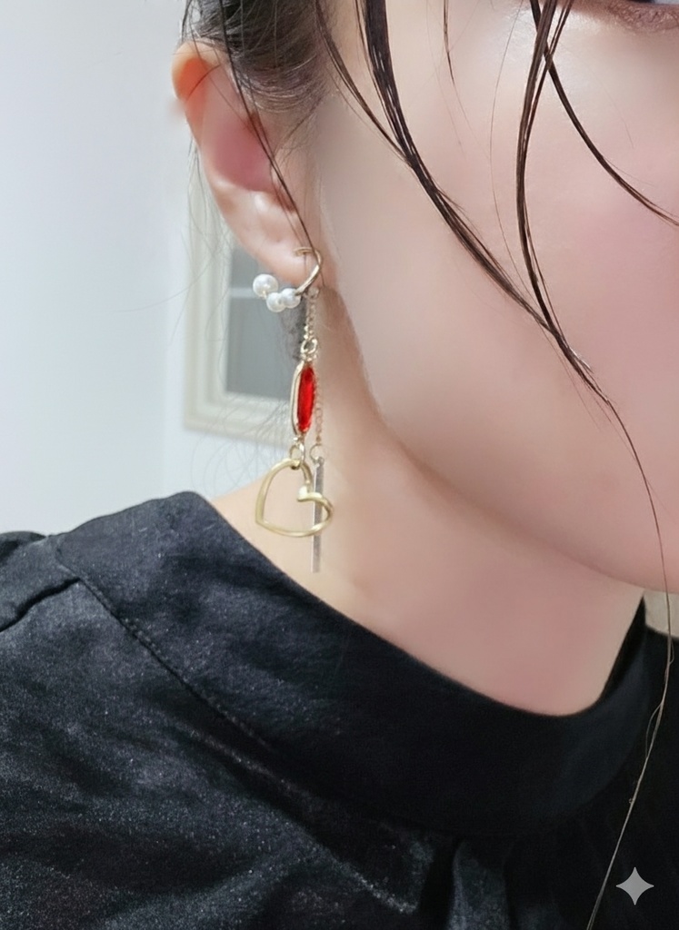 にじさんじ 三枝明那 イメージピアス