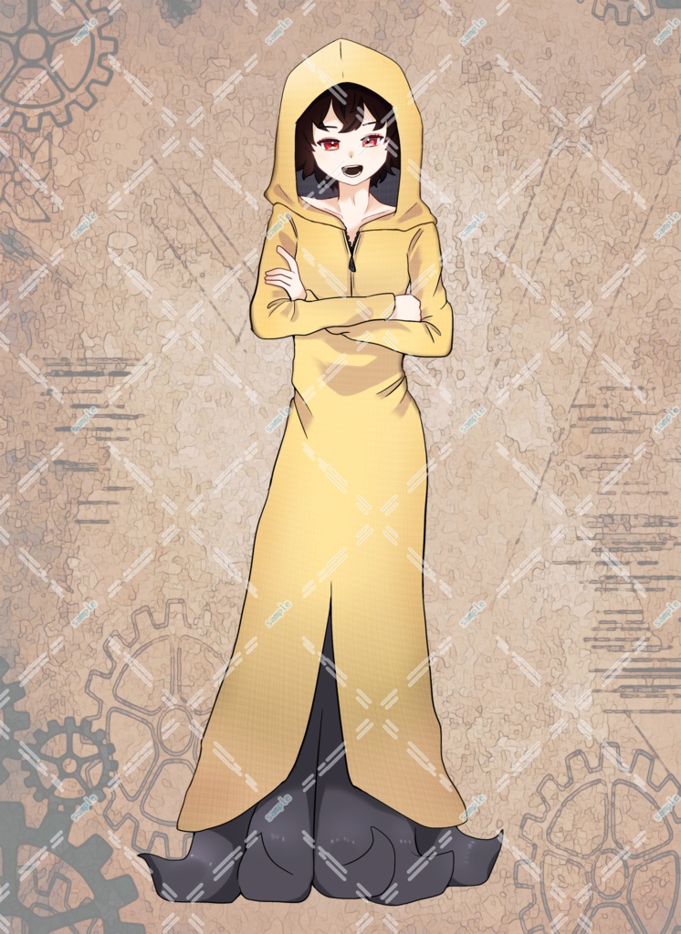 フリー立ち絵(冒涜的)
