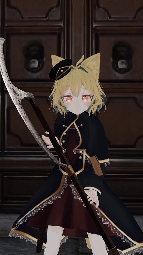 【VRChat向け】バルディッシュ【持ち替え・ワールド固定ギミック付き】