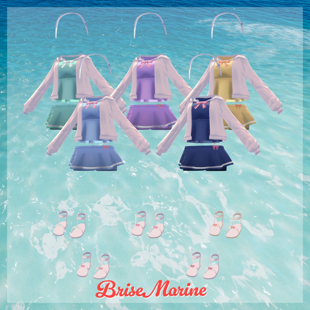 【VRChat対応/68アバター対応】BriseMarine