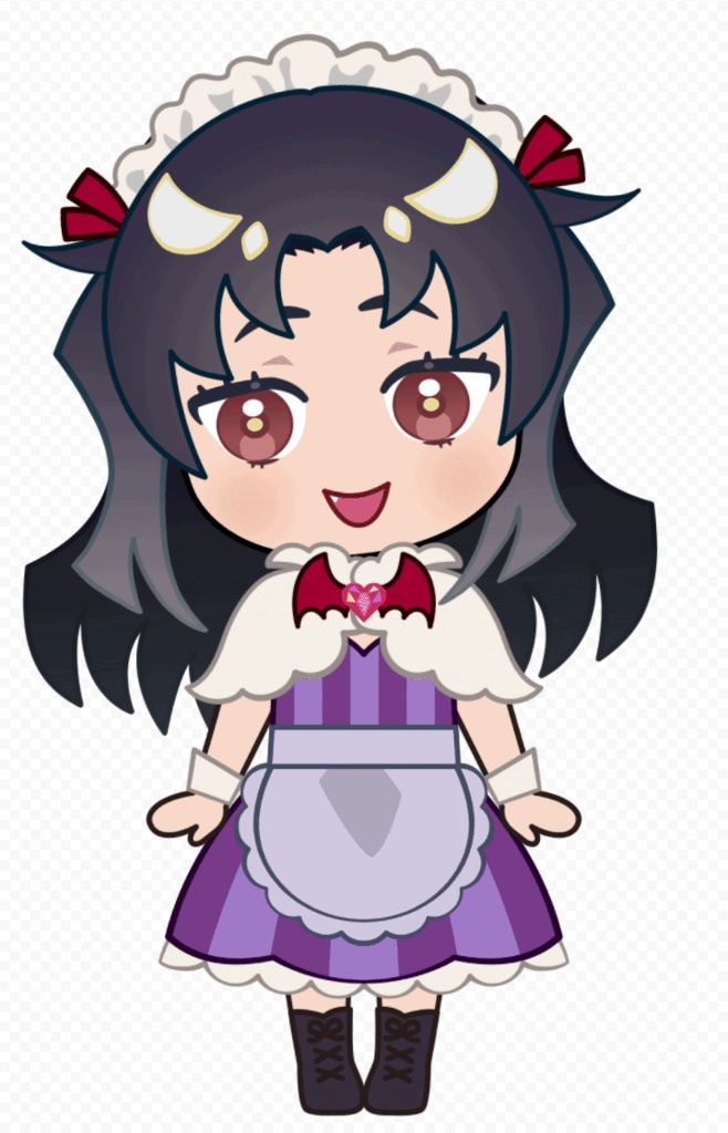 【フリー】Live2D ミニキャラモデル【VTuber、配信用無料アバター】