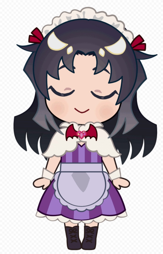 【フリー】Live2D ミニキャラモデル【VTuber、配信用無料アバター】