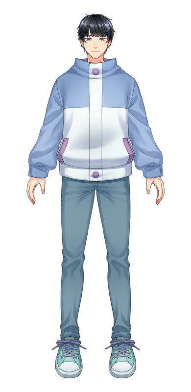 【Facerig対応】Live2Dモデル パーカージト目男子【Vtuber】