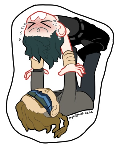 子育ては大変シール