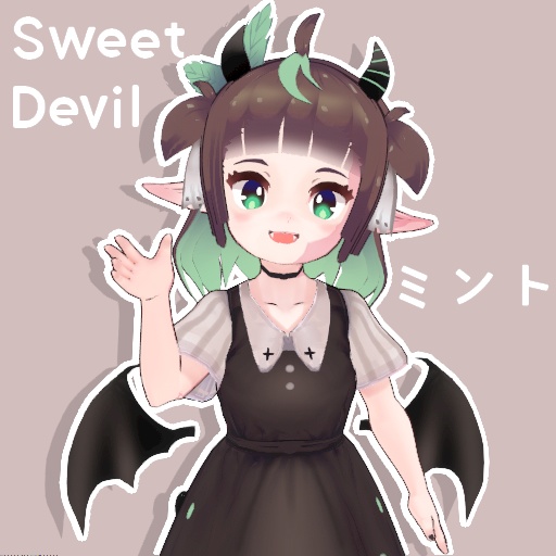 【VRM VRoid】「キャンディー悪魔」 Sweets Devil
