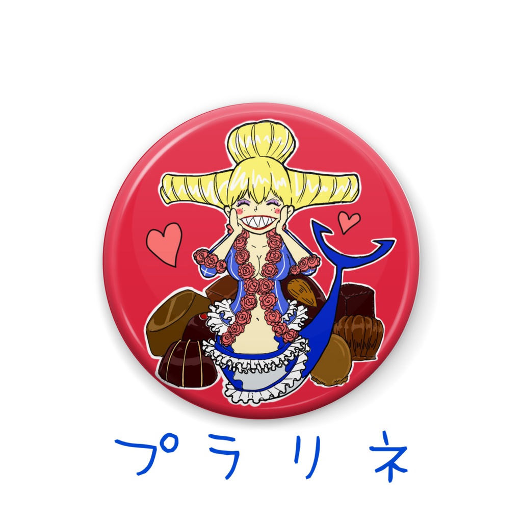 ワンピ C家 缶バッジ