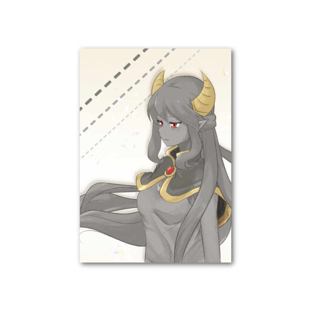 魔王見習いのフォト風カード その1