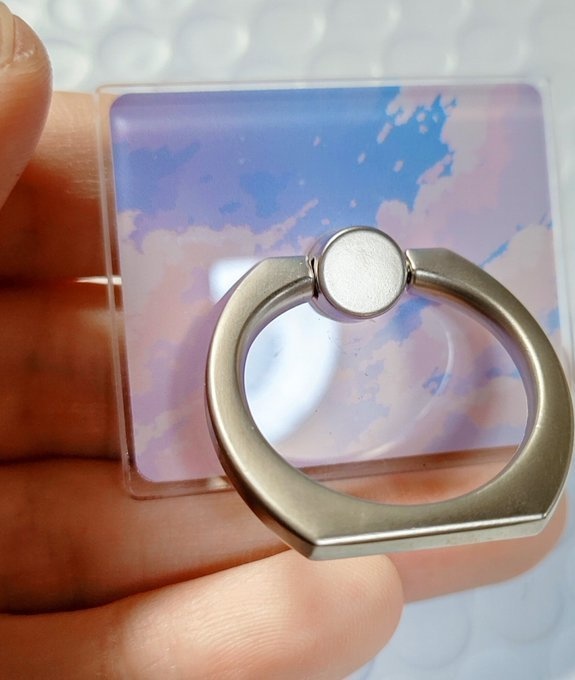 お空のスマホリング(朝焼け)