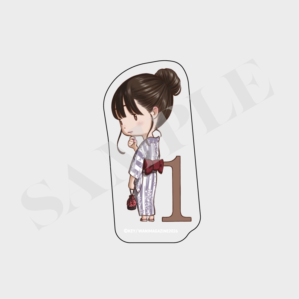 『きいベス。展』ランダムクリアステッカー<群青ノイズ>