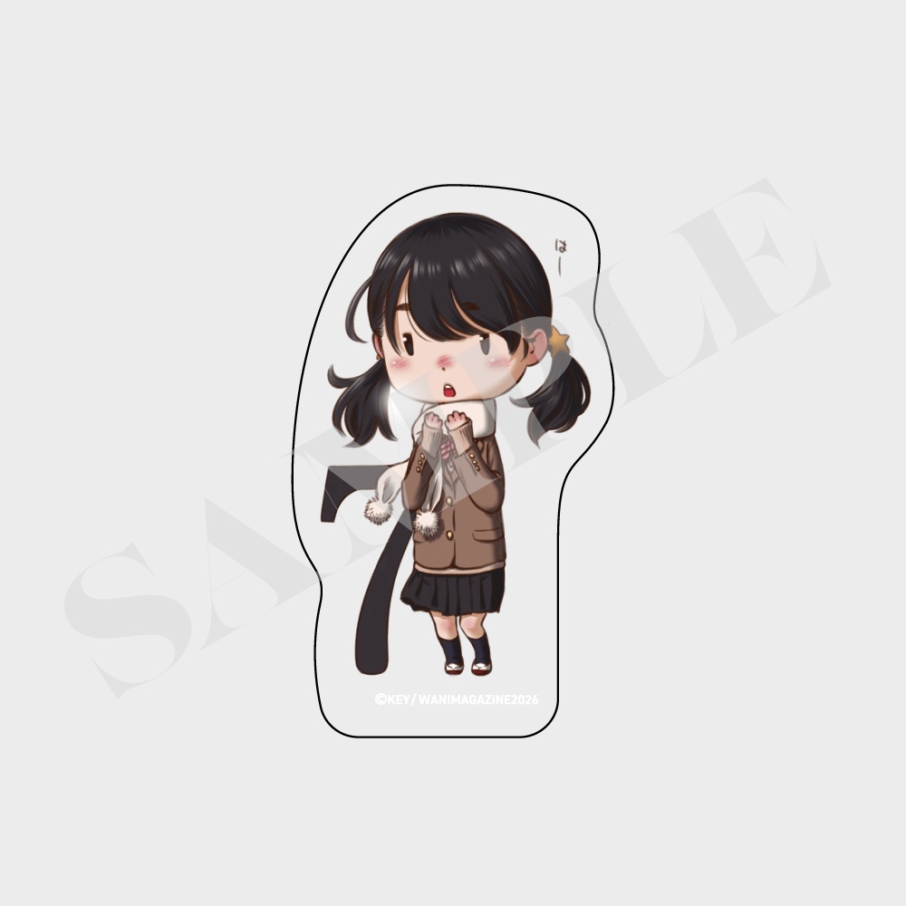 『きいベス。展』ランダムクリアステッカー<群青ノイズ>