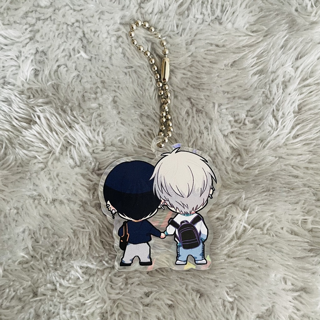 【サイン会おみやげ】ラブセフ両面アクリルキーホルダー
