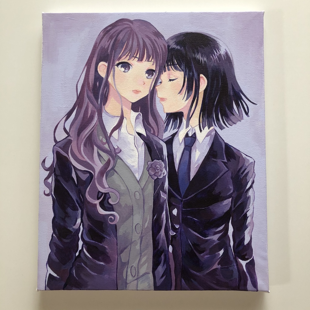 原画　むらさき
