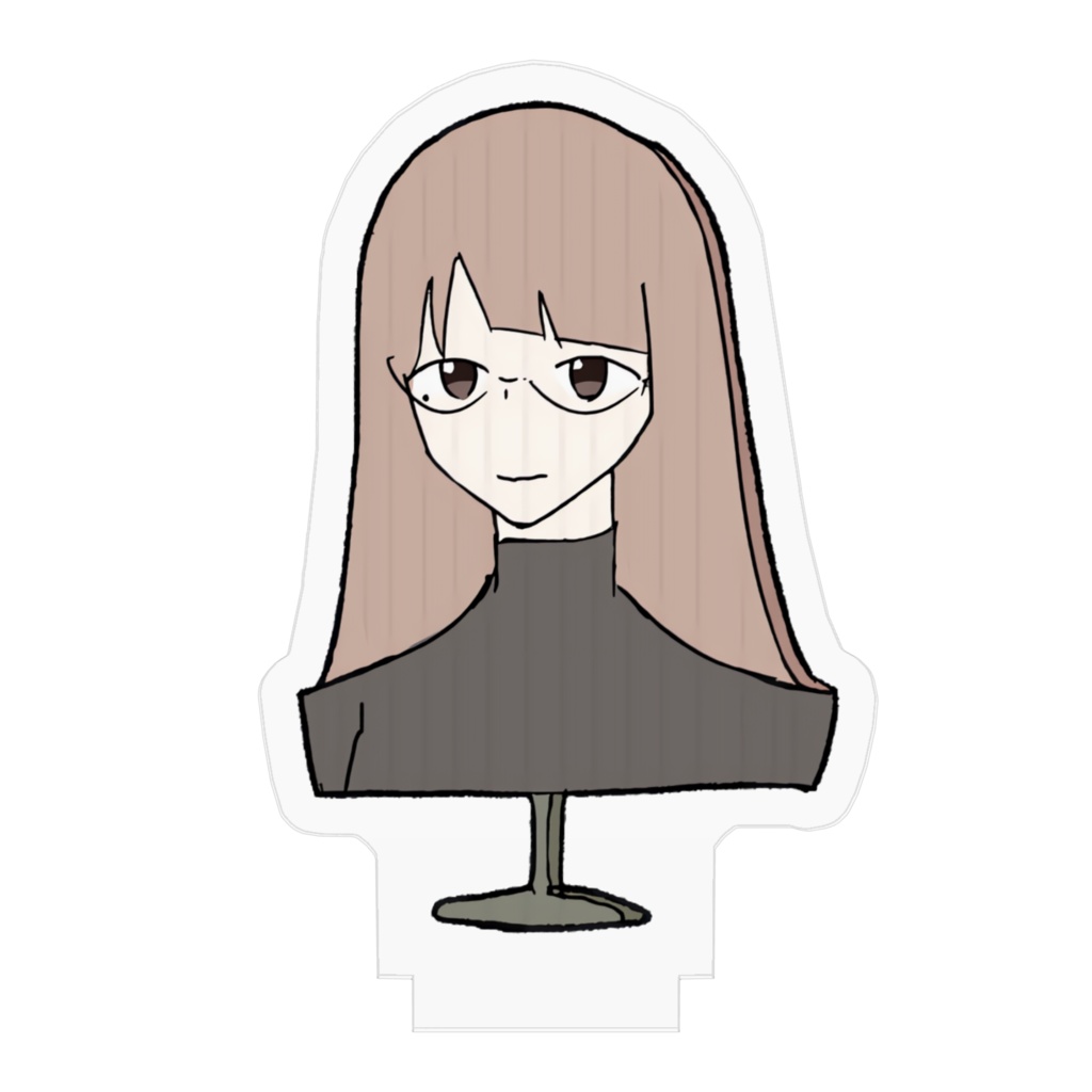 看板娘アクリルフィギュア