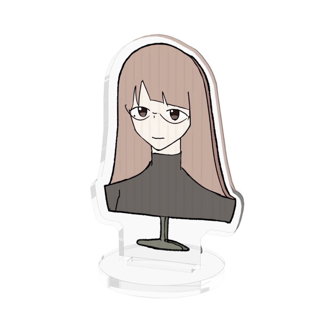 看板娘アクリルフィギュア