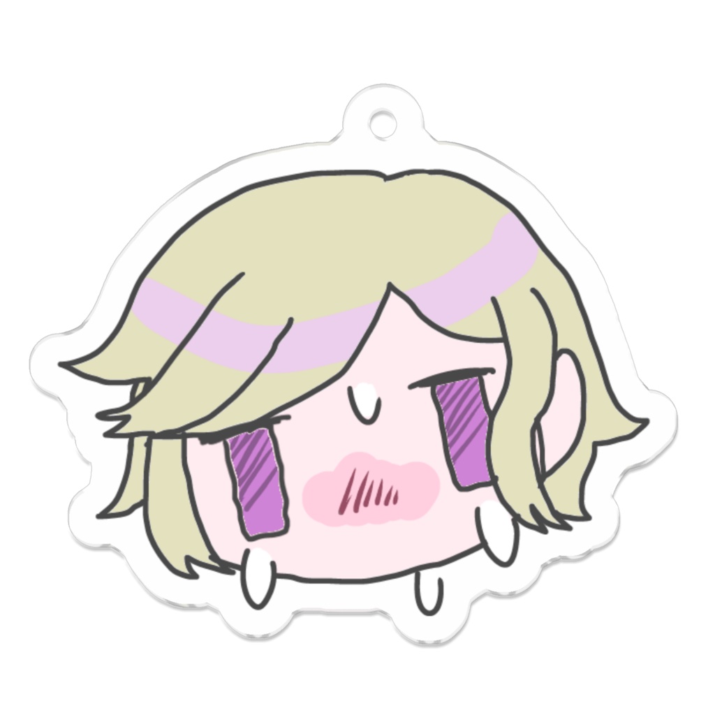 お姉さん生首アクキー改