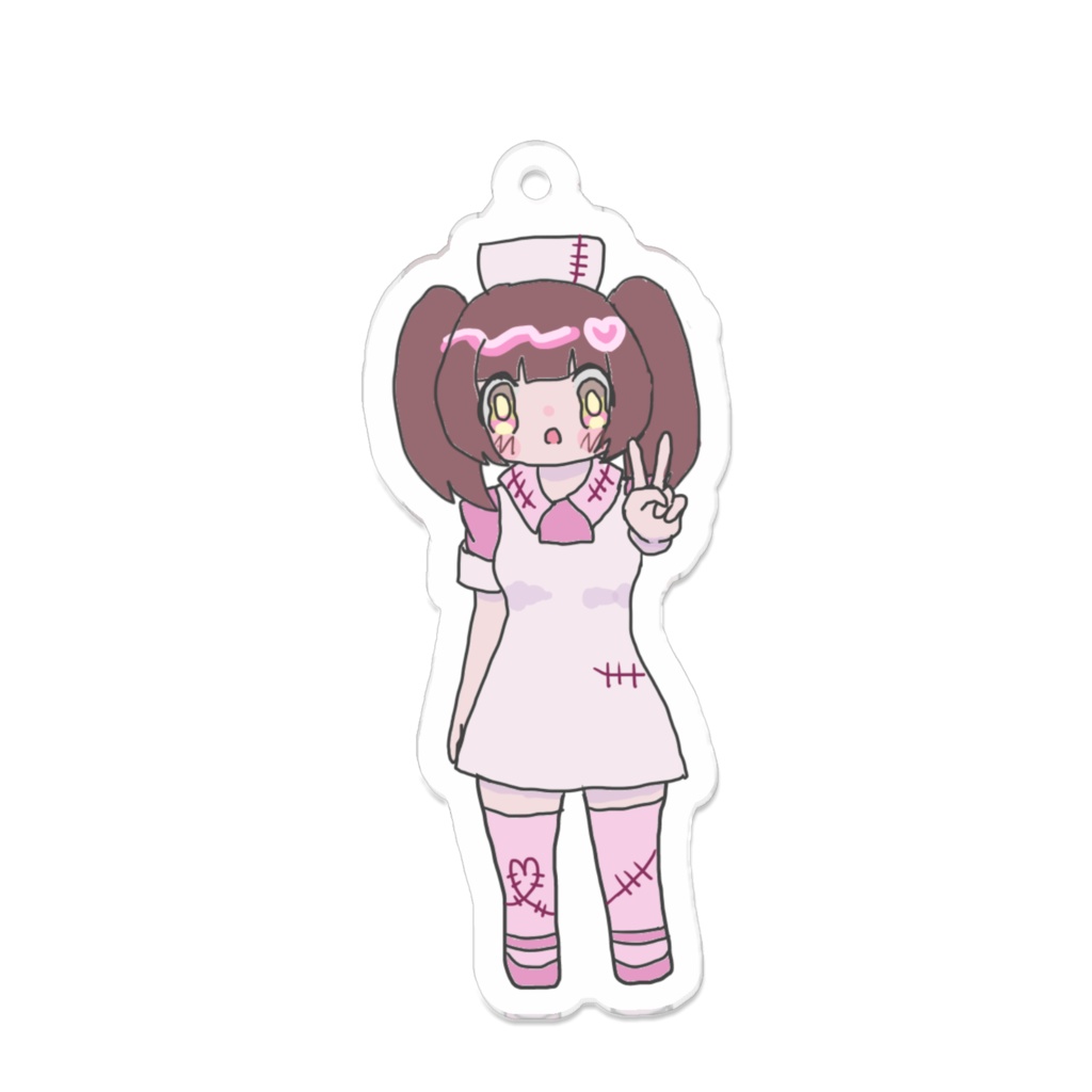 看護師さん(自称)ピースアクキー