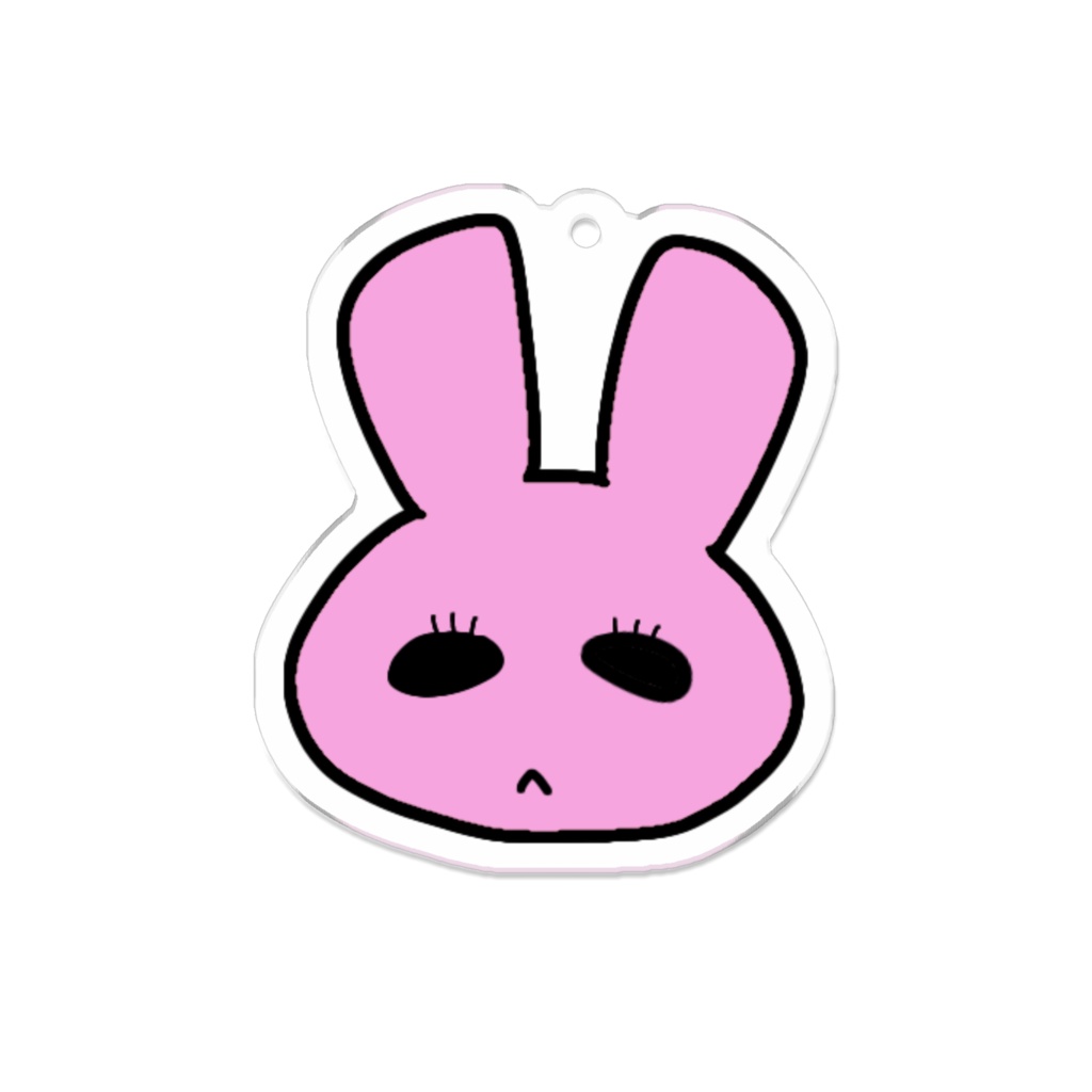 桃うさ おすまし