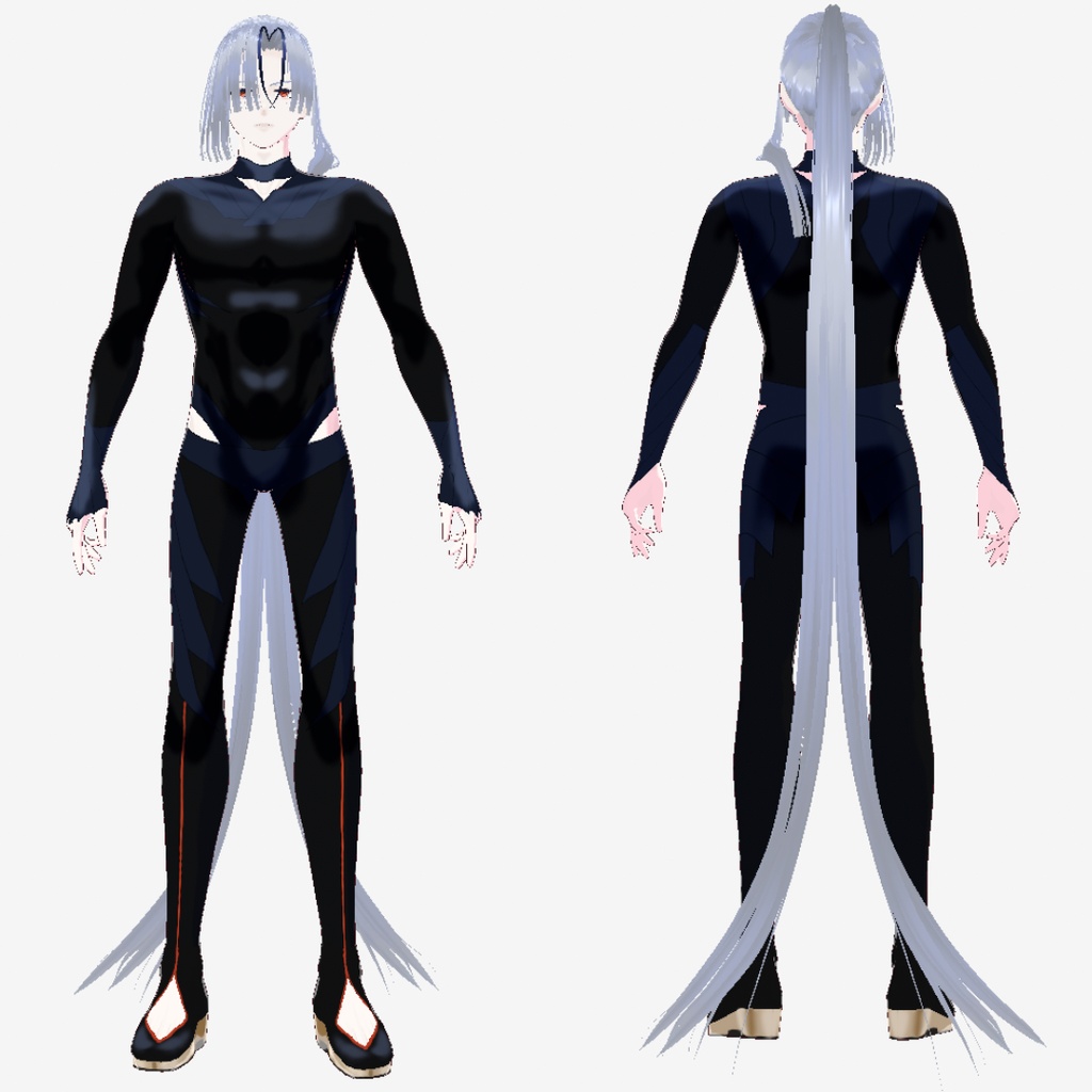 【無料版・FREE】VRoid+VRM 3Dモデル 竹燕