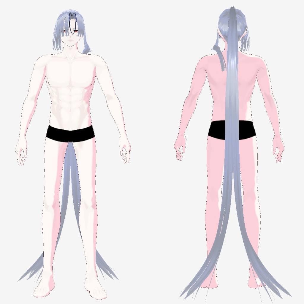 【無料版・FREE】VRoid+VRM 3Dモデル 竹燕