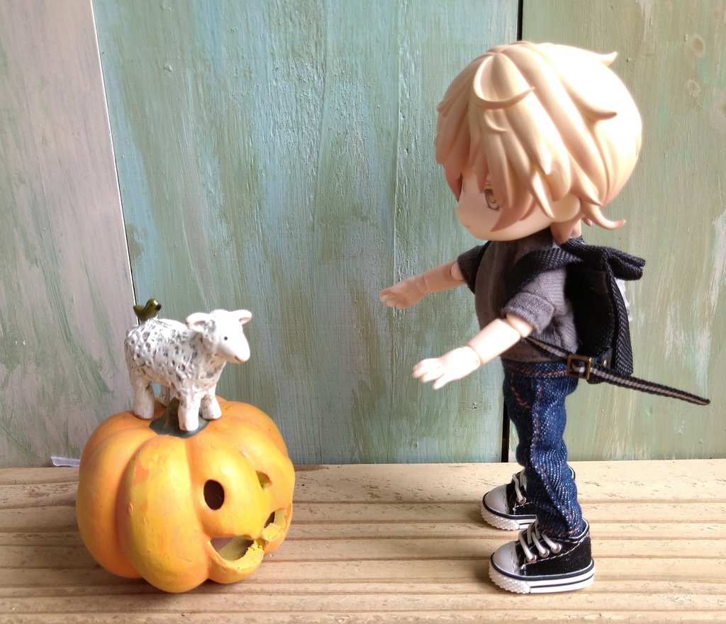 【オーダー】バックパック ブラック リュック バッグ      検 → オビツ11  ピコドー ねんどろいどどーる ob11