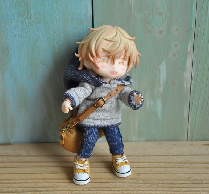 【再販なし】旅行鞄 ミニチュア レザー ボストンバッグ ショルダー オビツ ブライス ドール