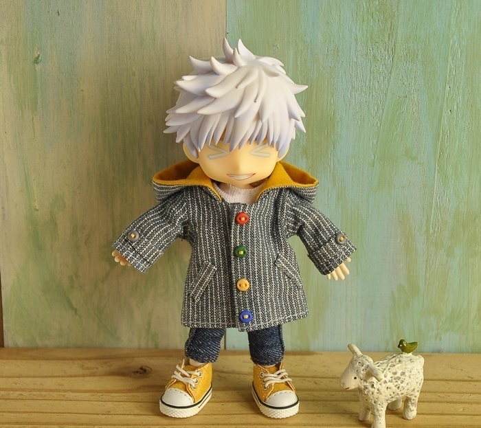 【在庫1/ オーダー可】スプリングフードコート オビツ11 ねんどーる ねんどろいどどーる 服 ①a