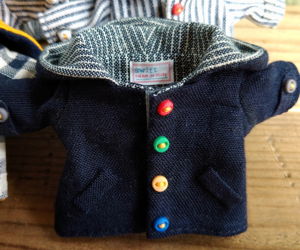 【在庫1/ オーダー可】スプリングフードコート オビツ11 ねんどーる ねんどろいどどーる 服 ①a