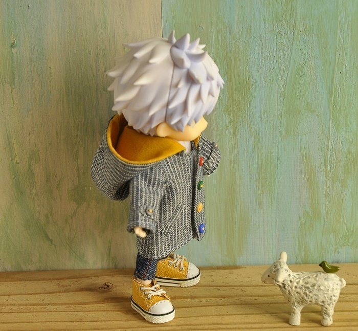 【在庫1/ オーダー可】スプリングフードコート オビツ11 ねんどーる ねんどろいどどーる 服 ①a