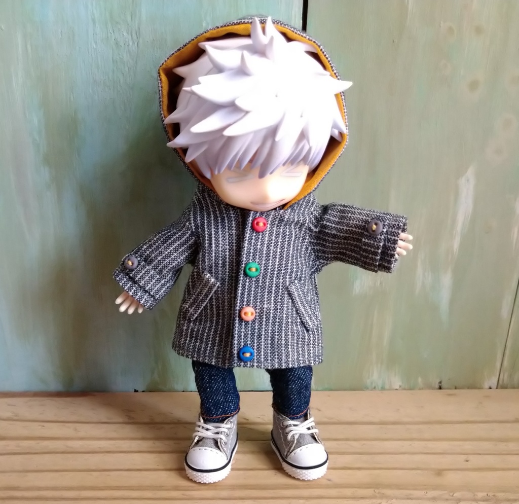 【在庫1/ オーダー可】スプリングフードコート オビツ11 ねんどーる ねんどろいどどーる 服 ①a