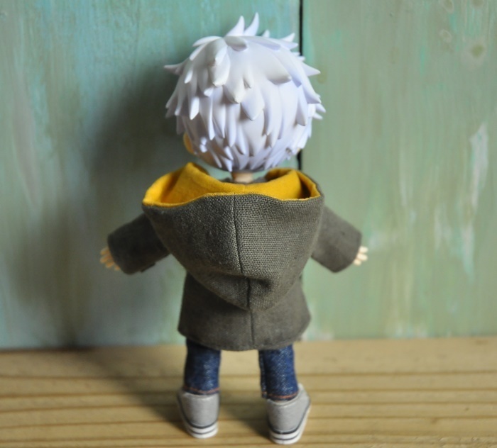 【受注】スプリングフードコート オビツ11 ねんどーる   ねんどろいどどーる 服  ②ｍ