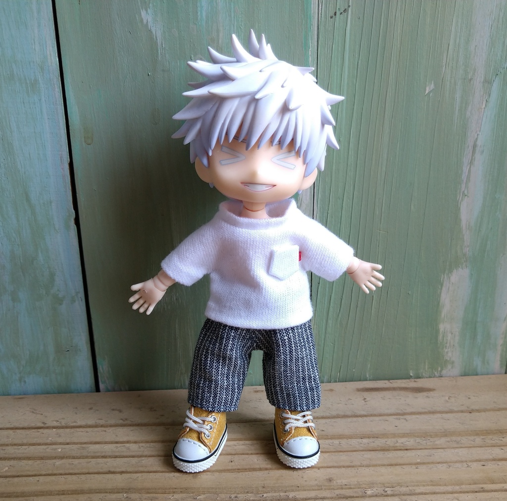 ポケット付Tシャツ オビツろいど ob11 ねんどろい ドール 服