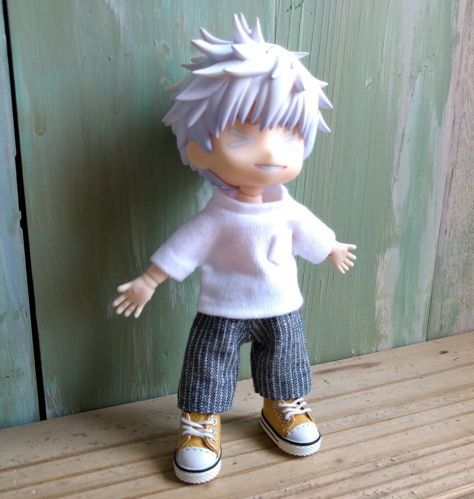 ポケット付Tシャツ オビツろいど ob11 ねんどろい ドール 服