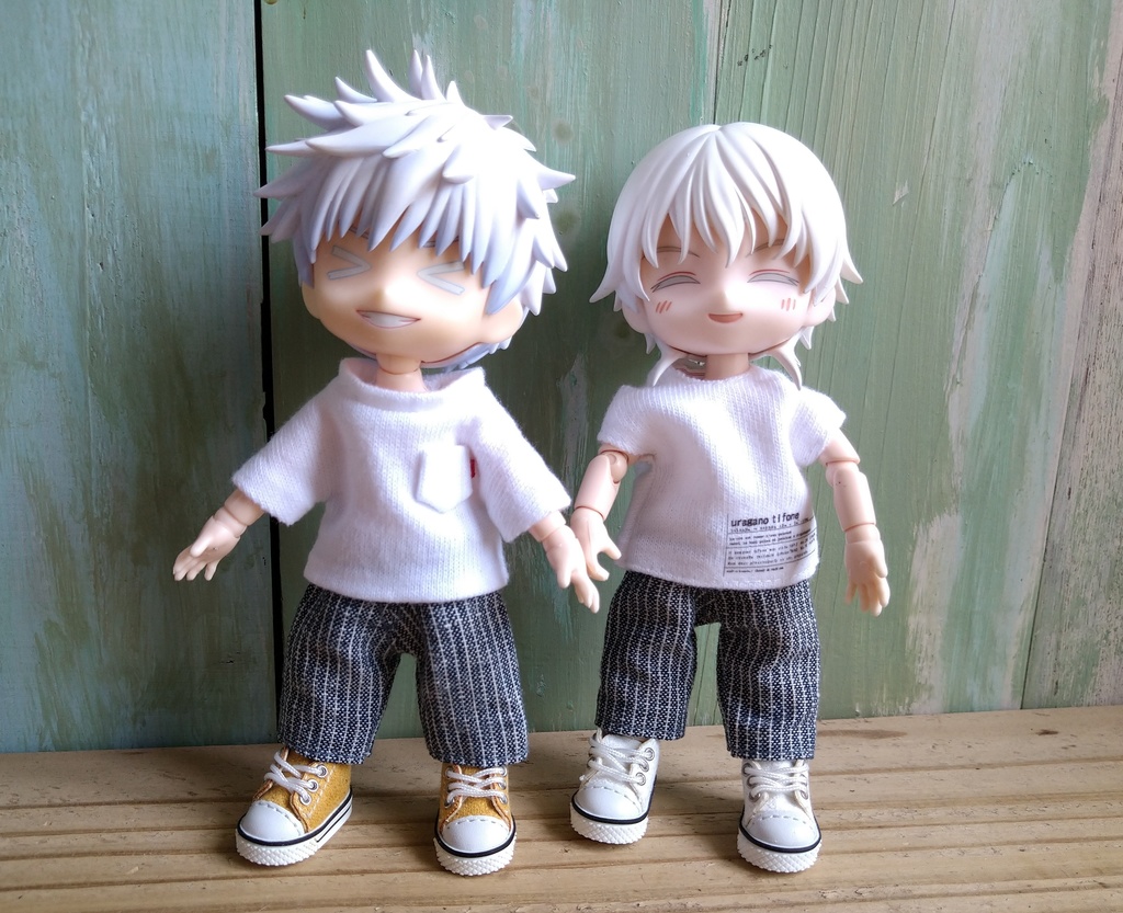 ポケット付Tシャツ オビツろいど ob11 ねんどろい ドール 服