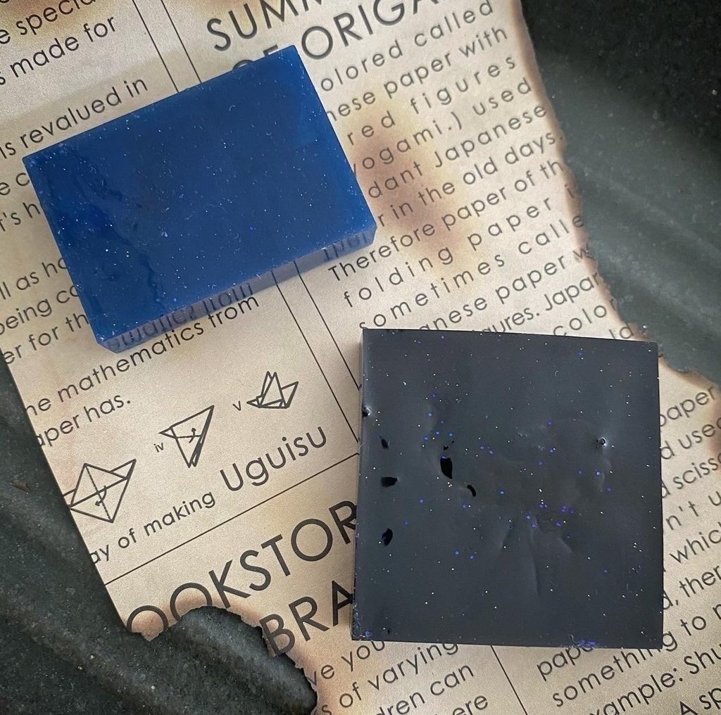 1点限り おかしぼっくす チョコレート９個入り① 宇宙レジン チョコレートボックス