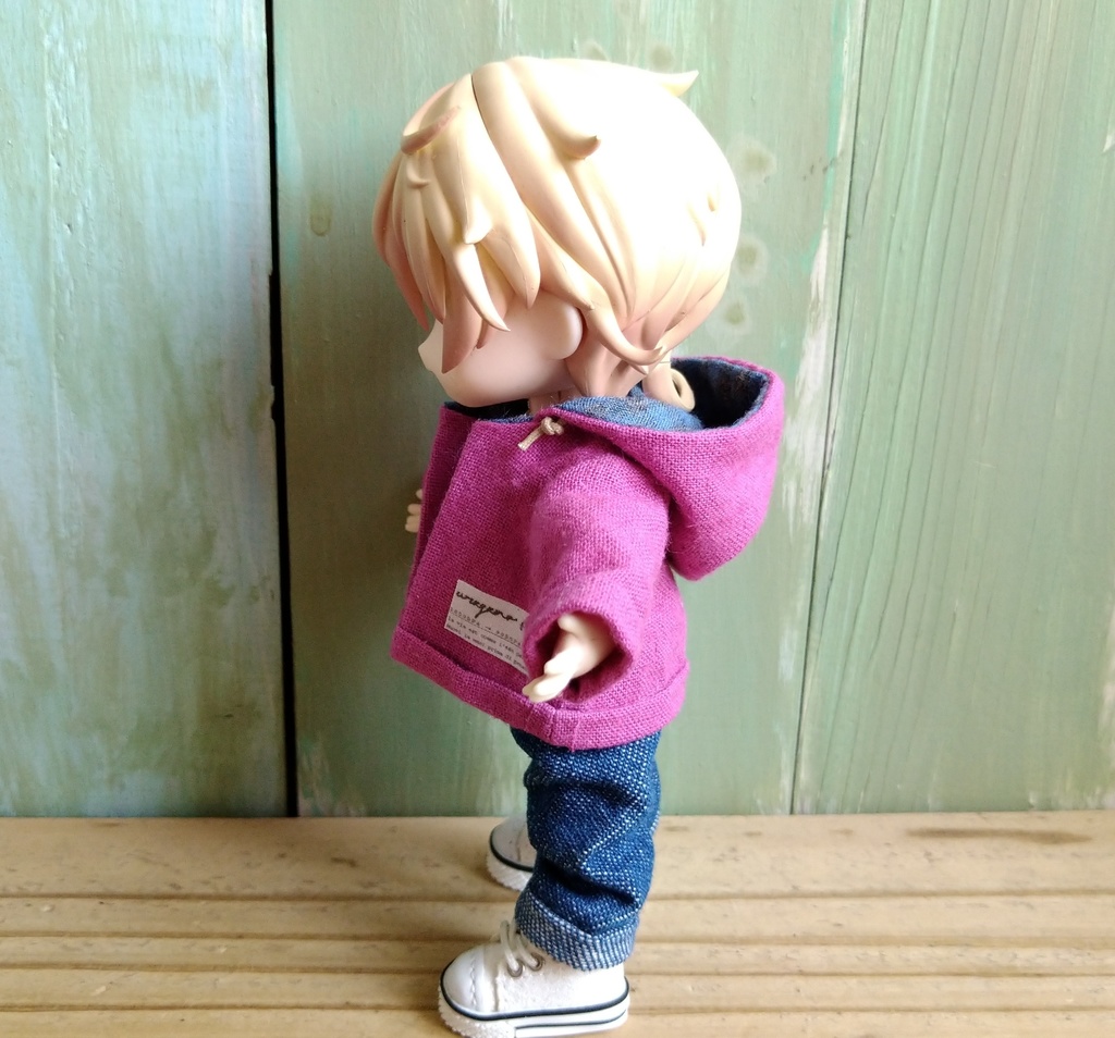 サマーパーカー      オビツ11   ねんどーる  ねんどろいどどーる 服   ①