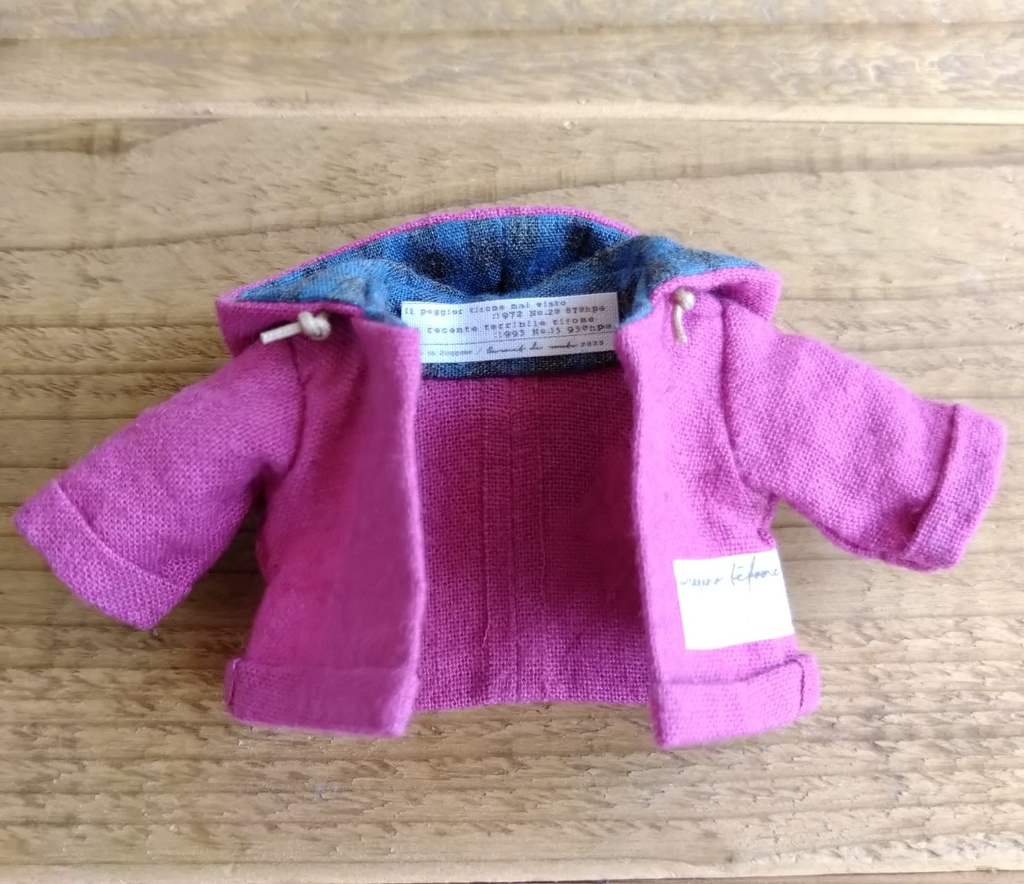 サマーパーカー      オビツ11   ねんどーる  ねんどろいどどーる 服   ①