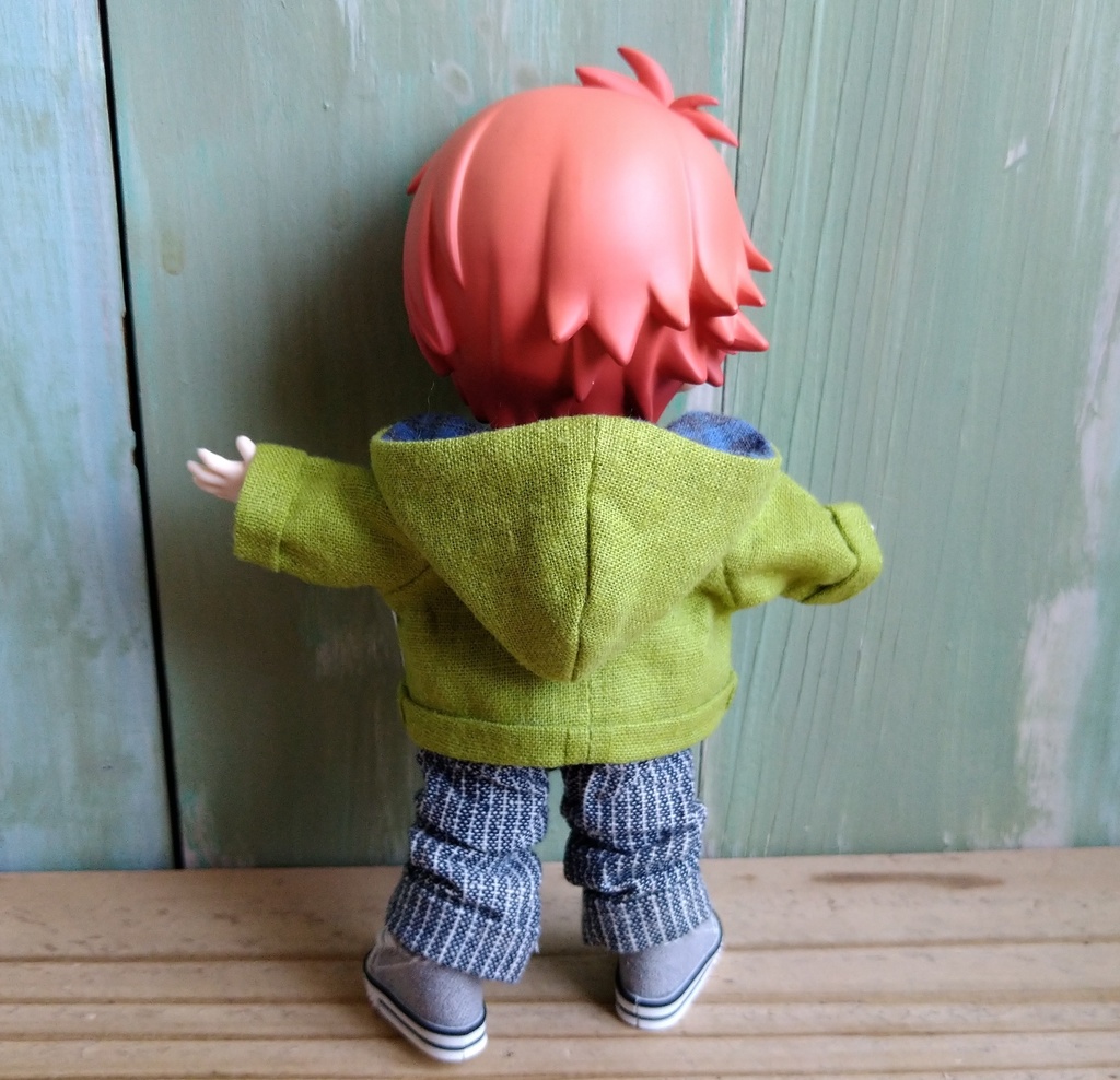 サマーパーカー   ＋ネックレスのおまけ   オビツ11   ねんどーる  ねんどろいどどーる 服   ②