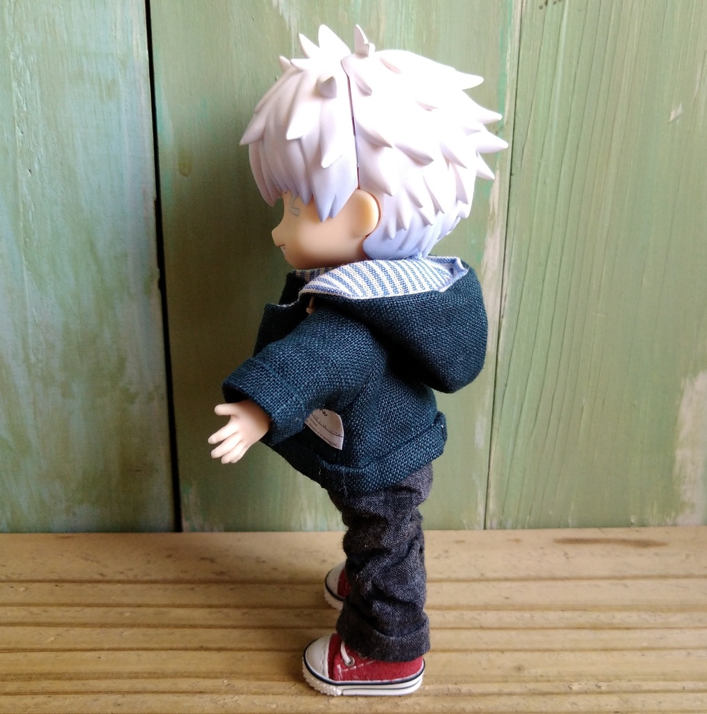 サマーパーカー    オビツ11   ねんどーる  ねんどろいどどーる 服   ③