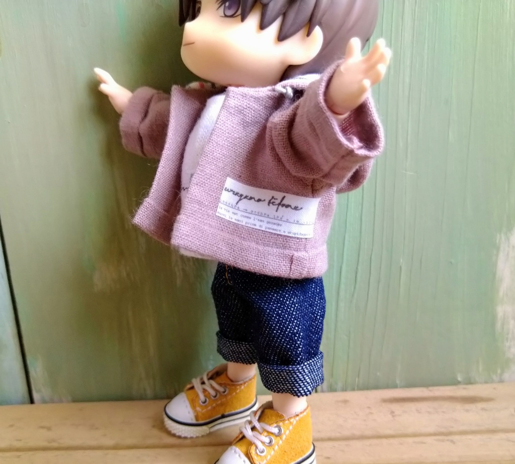 サマーパーカー   オビツ11   ねんどーる  ねんどろいどどーる 服   ④