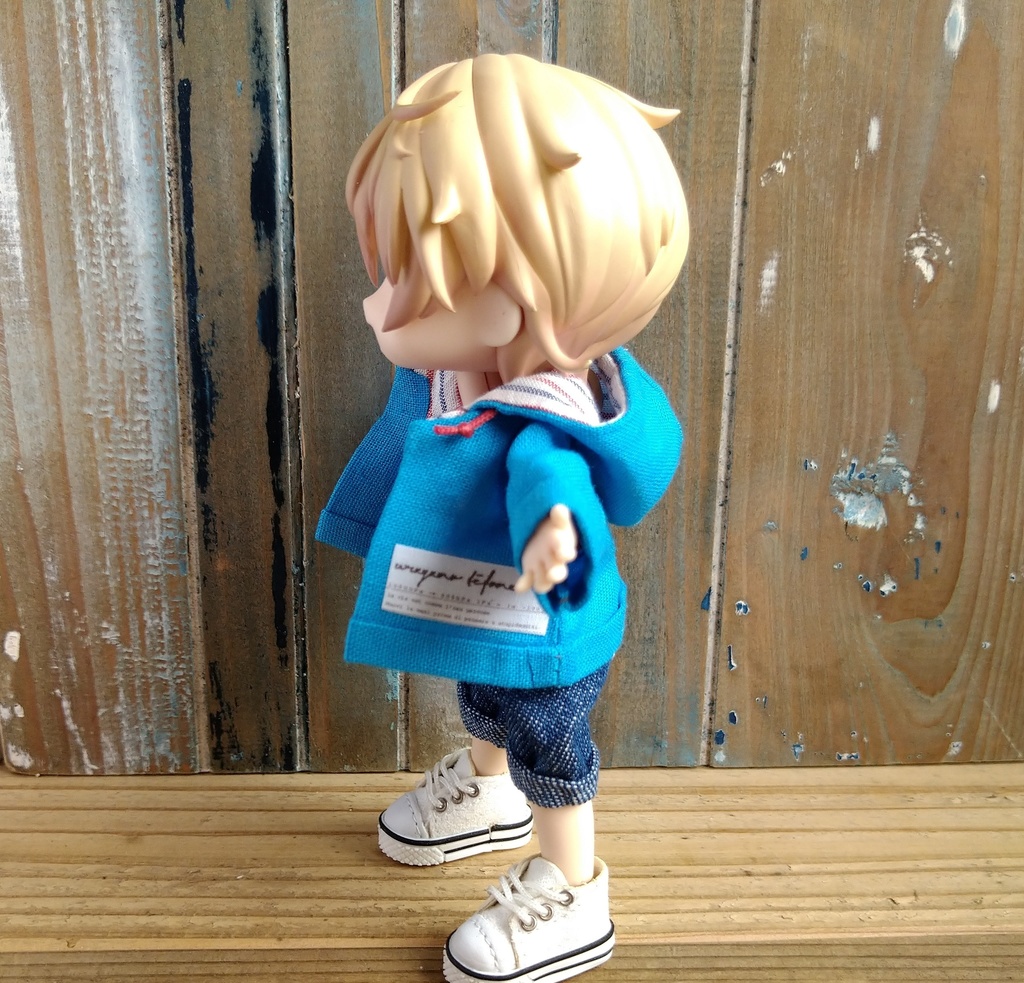サマーパーカー      オビツ11   ねんどーる  ねんどろいどどーる 服   ⑥
