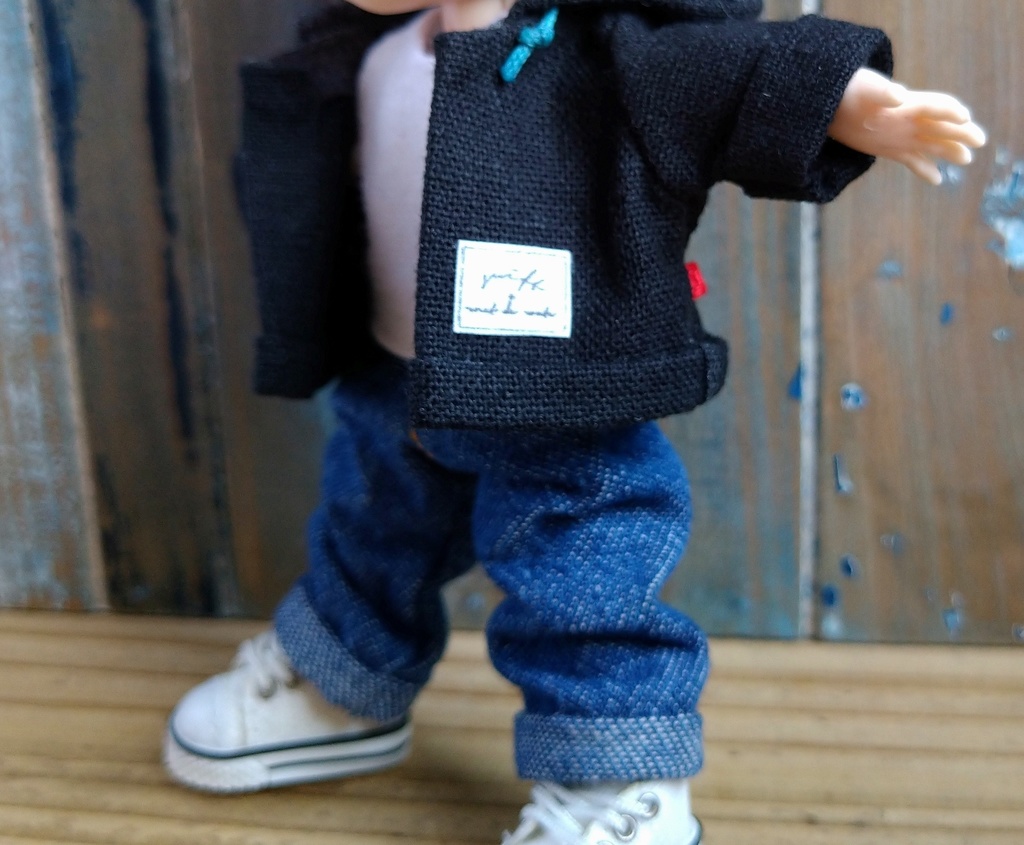 サマーパーカー      オビツ11   ねんどーる  ねんどろいどどーる 服   ⑦