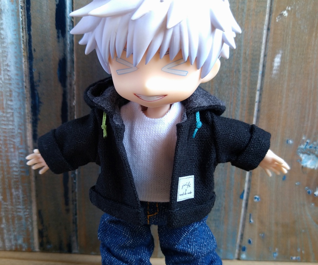 サマーパーカー      オビツ11   ねんどーる  ねんどろいどどーる 服   ⑦