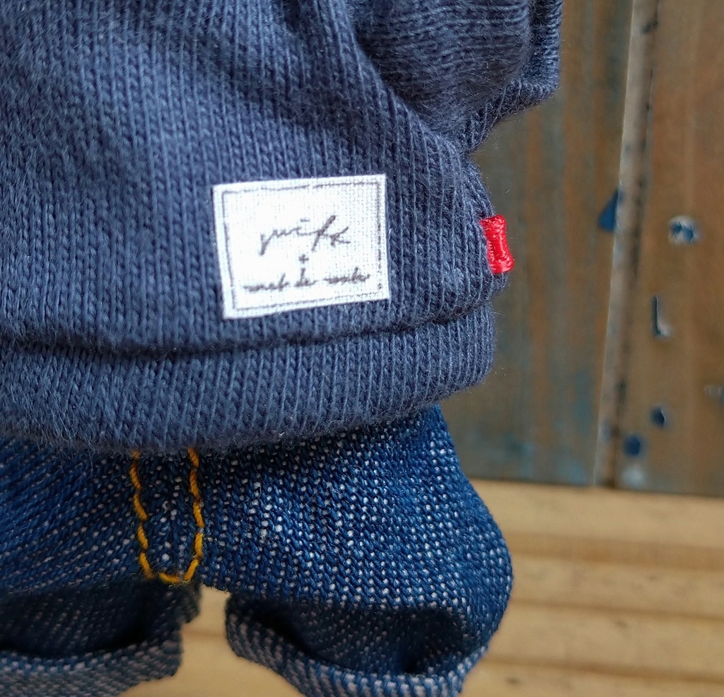 選べる4色 →  半袖パーカー  オビツ11   ねんどーる  ねんどろいど どーる 服