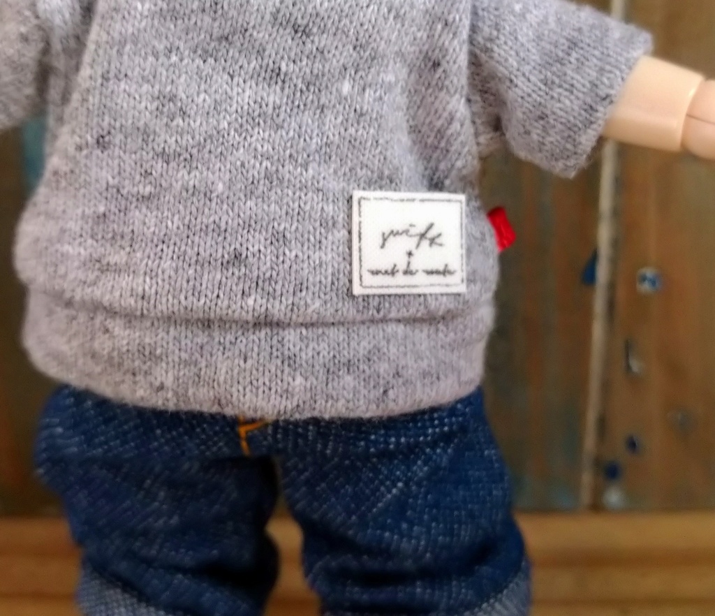 選べる4色 →  半袖パーカー  オビツ11   ねんどーる  ねんどろいど どーる 服