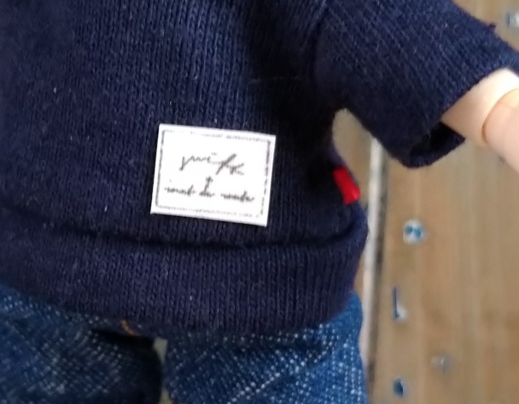 選べる4色 →  半袖パーカー  オビツ11   ねんどーる  ねんどろいど どーる 服