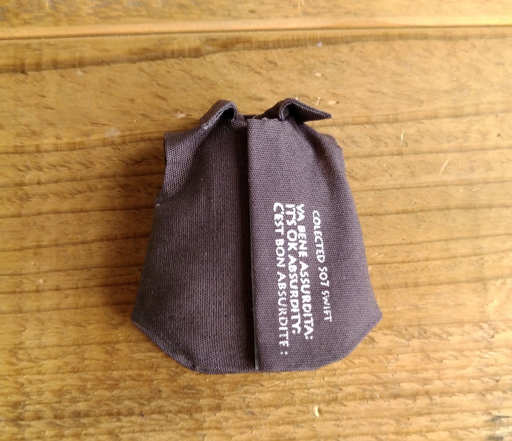 【3色】オリジナルハンドプリント+ノースリーブシャツ 選べる3色 Yシャツ ねんどろいど どーる オビツろいど ob11 服 ゴシック モード