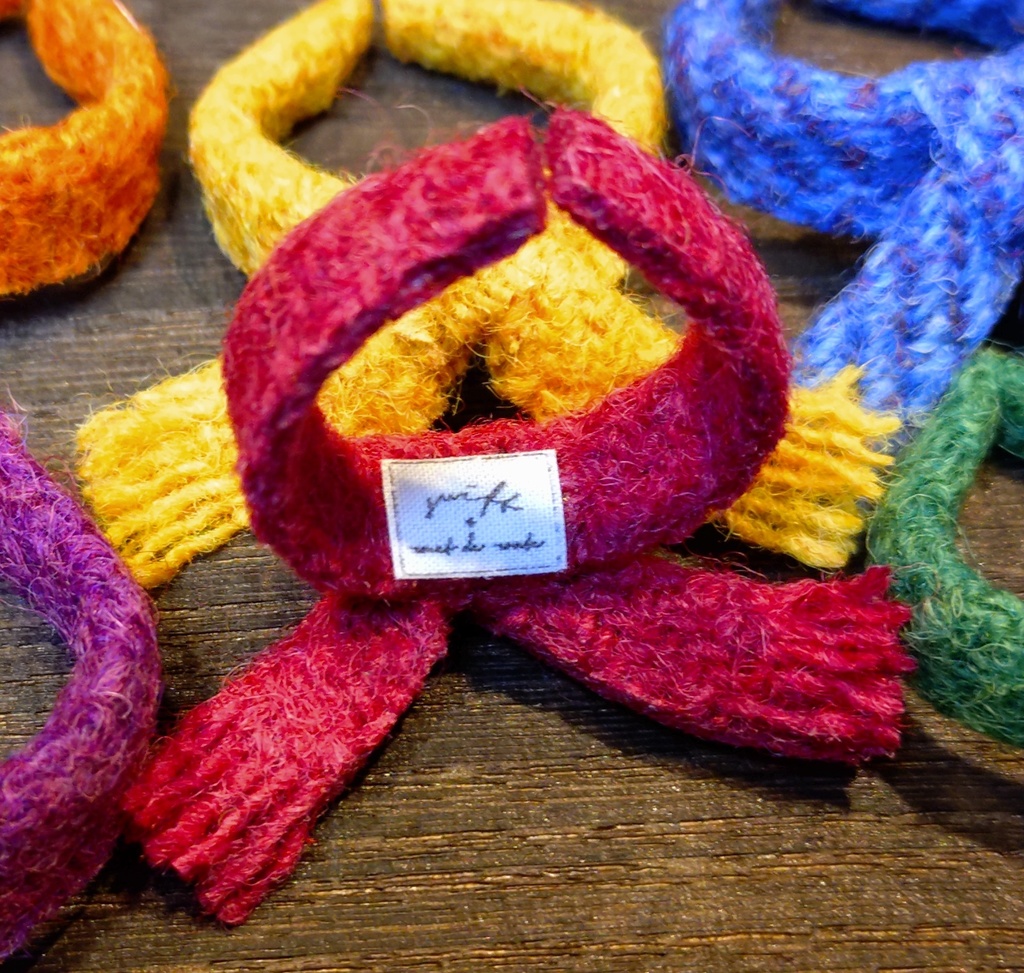 【6色から選べる】マフラー 💕 ハリスツイード製 オビツ11 OB11 シルバニアファミリー