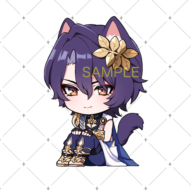 猫シオ※白抜け有