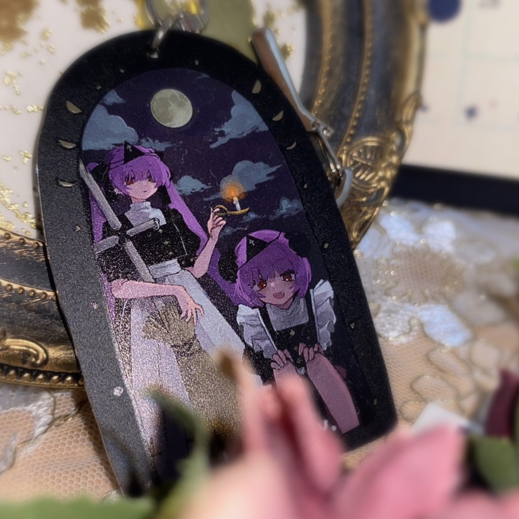 👻アクリルキーホルダー👻 おいでませ冥土